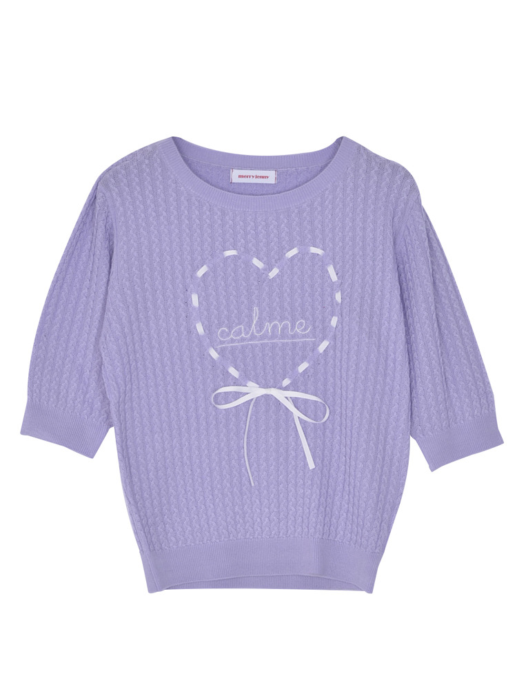 merry jenny M/G calmeハートニット