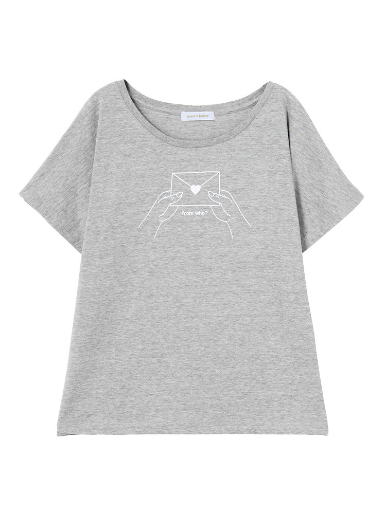 merry jenny Love letter Tシャツ