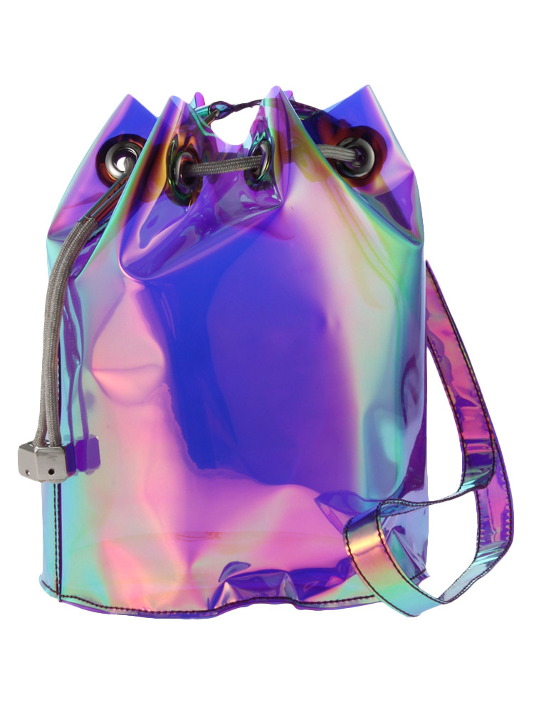【Ctrl Freak】 オーロラ塩ビ巾着バッグ