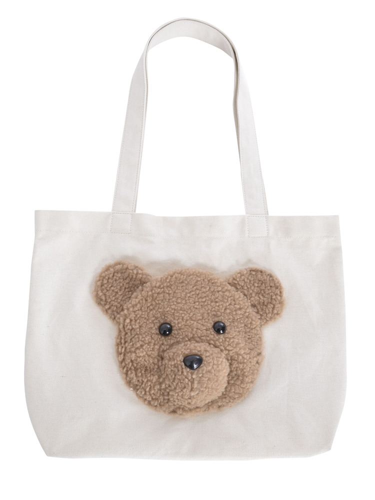 merry jenny【ar5月号　鈴木えみさん着用】もこもこbearトート