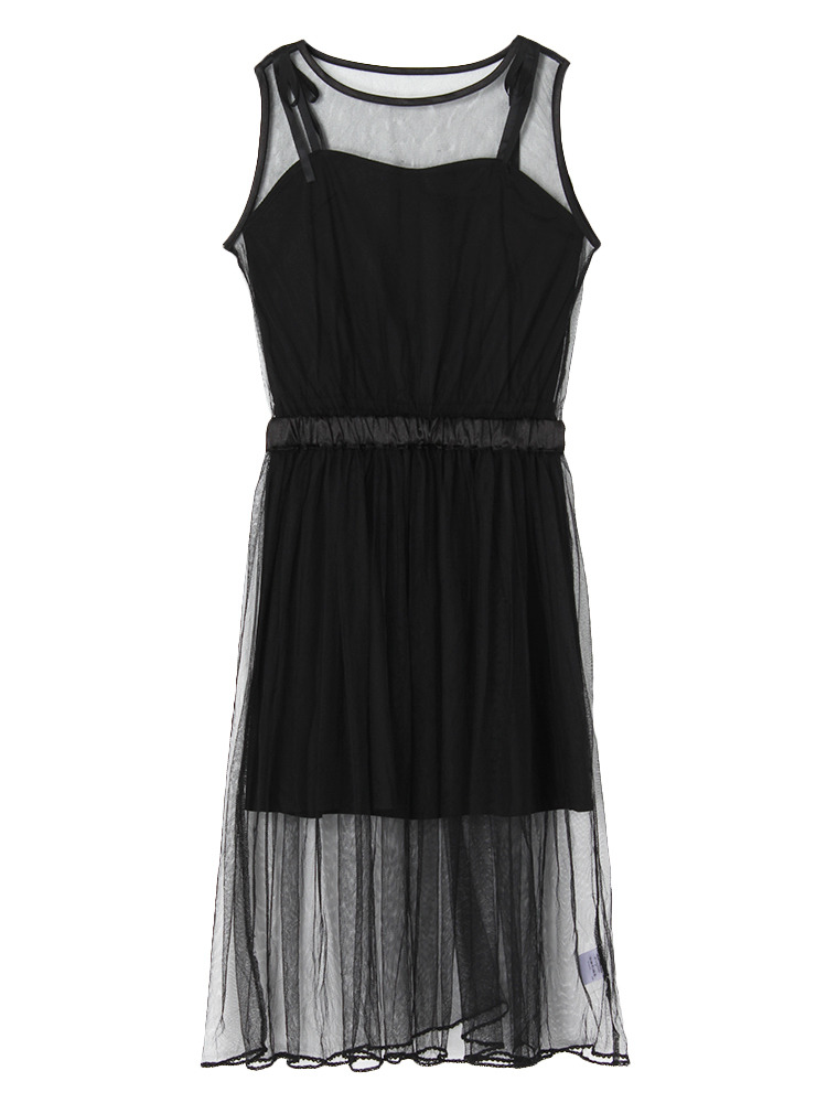 merry jenny　チュールレイヤードワンピース