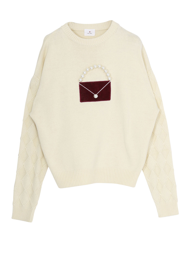 merry jenny ハンドBAGニット