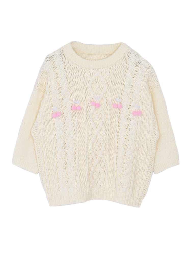 merry jenny ぽんぽんcherryニット