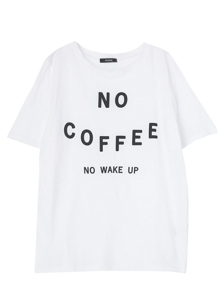 FLOVE COFFEEロゴゆるTEE