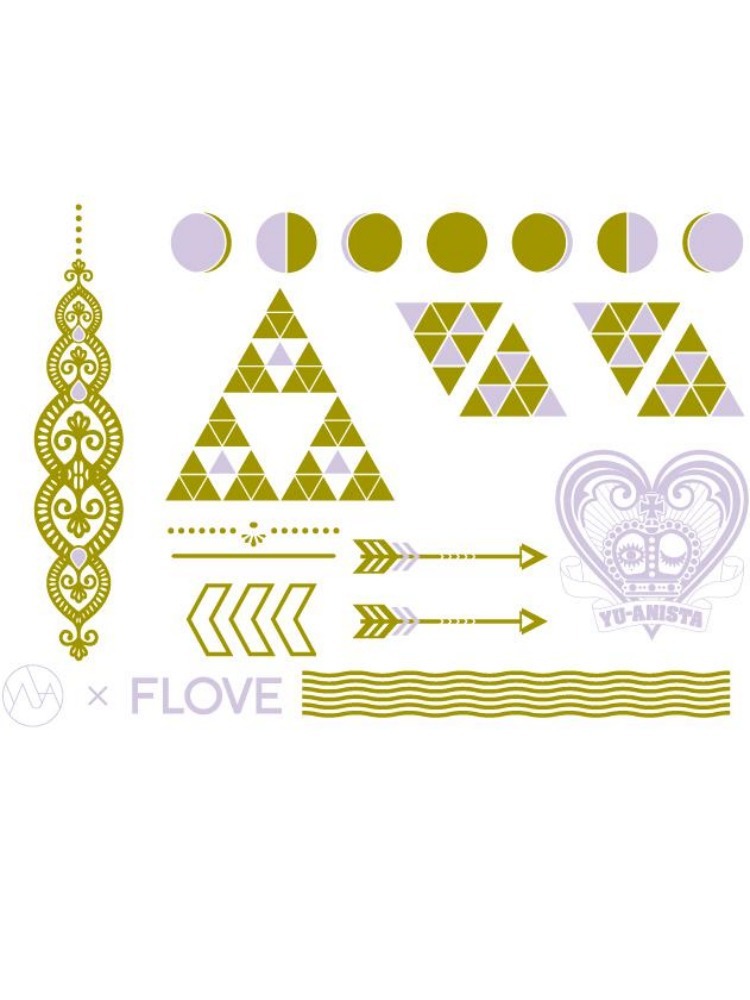 FLOVE YU-Aコラボタトゥーシール