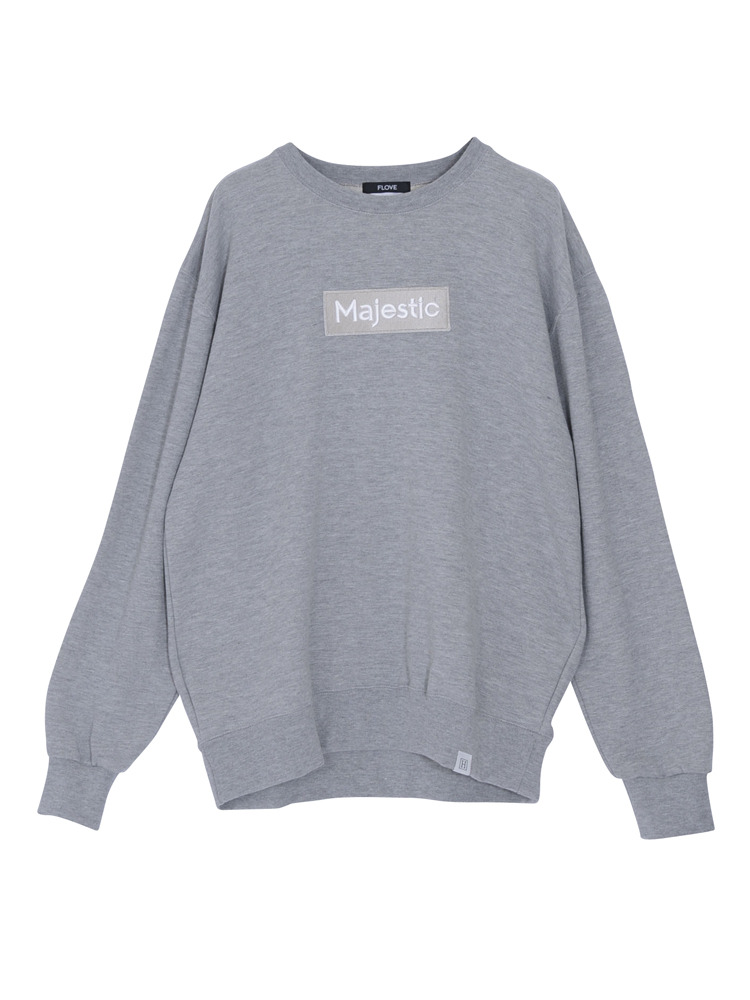 FLOVE×ARATA×Majestic マジェスティック刺繍スウェット