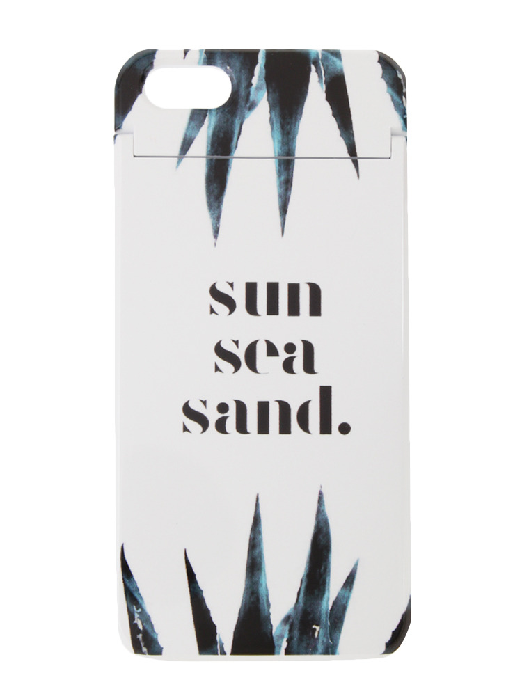 ≪5/5S/SE対応≫sun sea sand iPhone case
