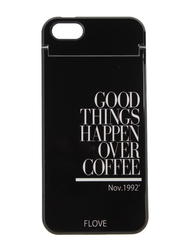 ≪5/5S/SE対応≫GOOD THINGS iPhone case（ブラック/ホワイト）