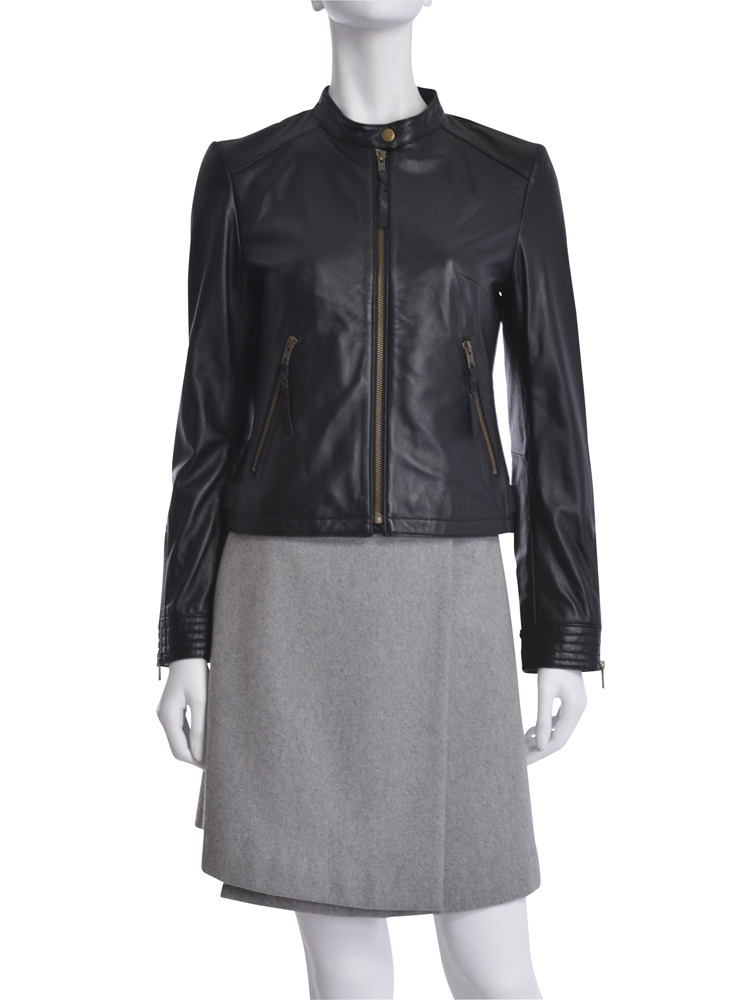 EATME 《ViVi 12月号 玉城ティナさん着用》ラムレザーシングルライダース