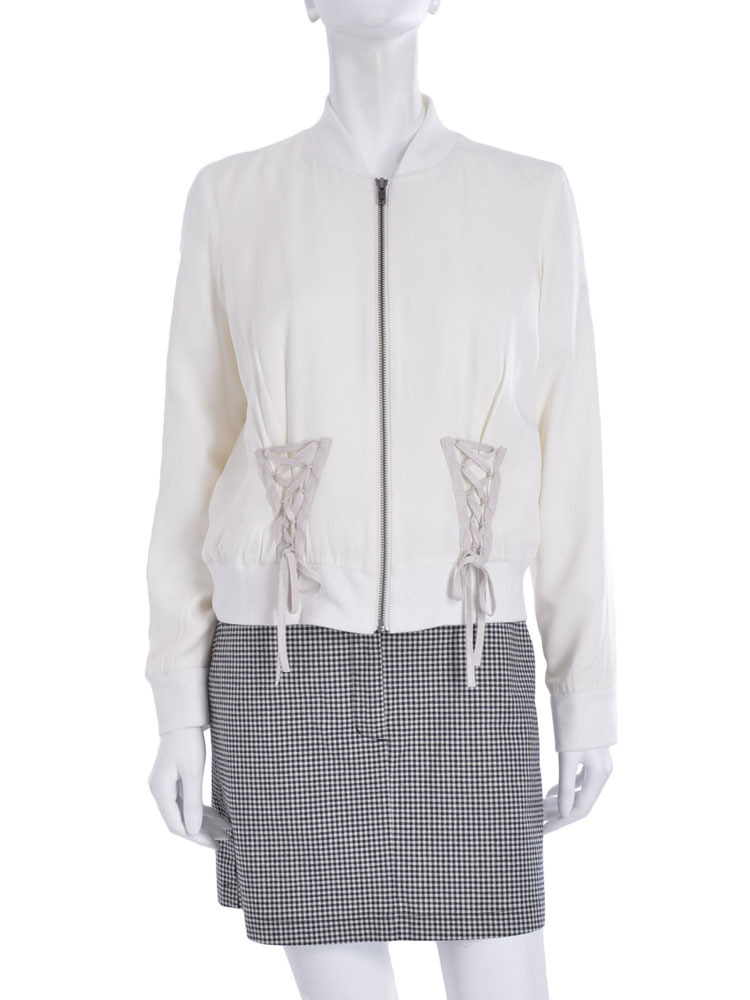 EATME レースアップブルゾン