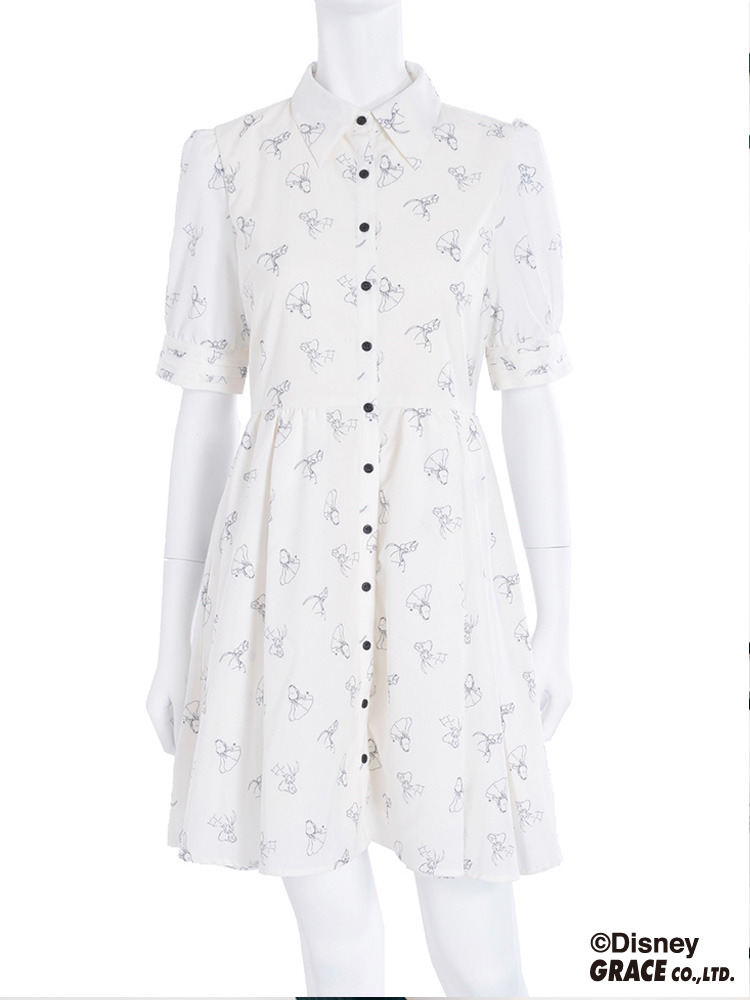 EATME《sweet4月号 鈴木えみさん着用》【Alice】tuckフレアーワンピース