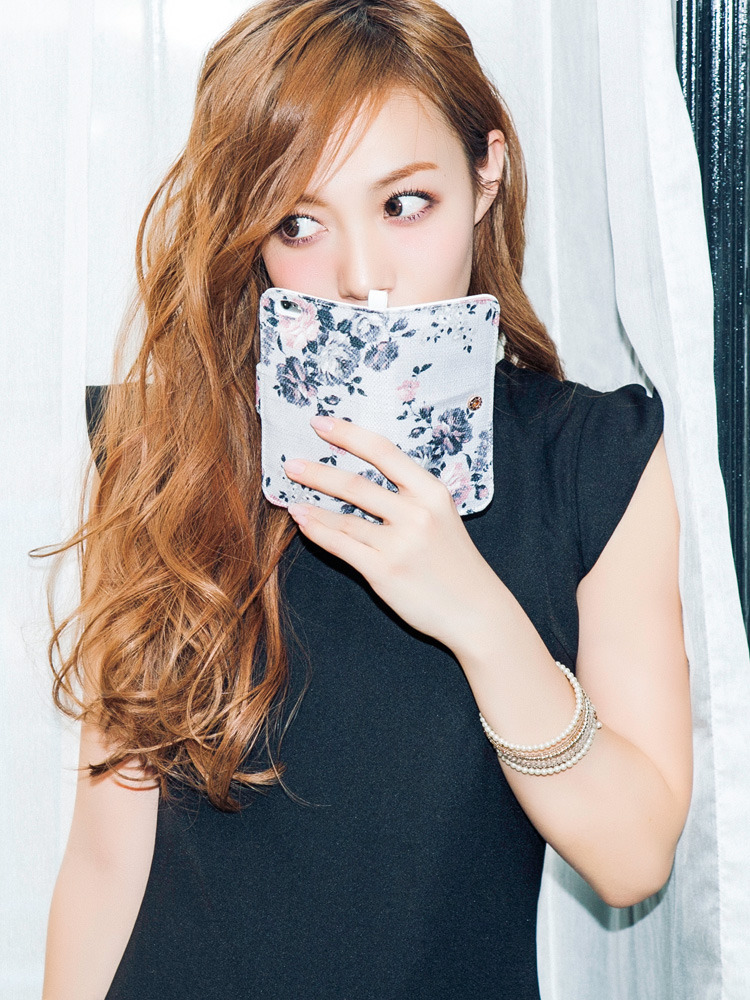 EATME <<6対応>>パステルローズ柄 I Phoneケース（6）