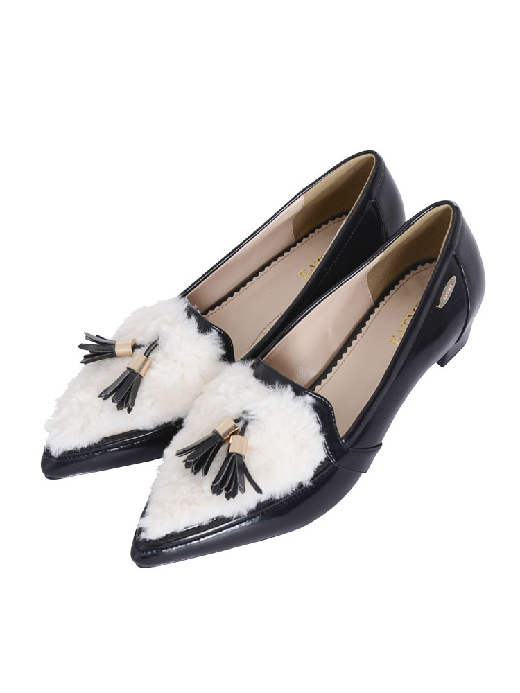 EATME ローファーコンビパンプス