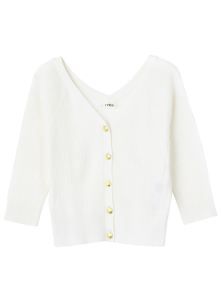 EVRIS 2WAYニットTOPS