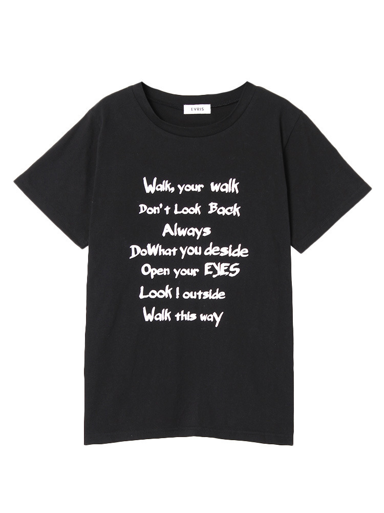 Walk　this　way　Tシャツ