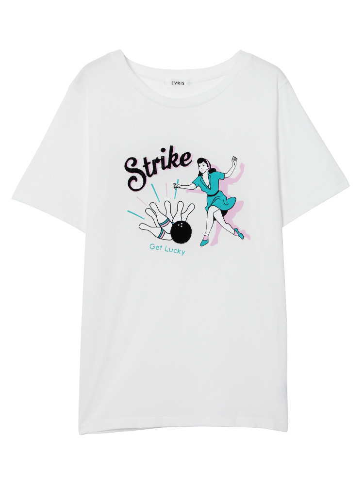 Strike girl Tシャツ