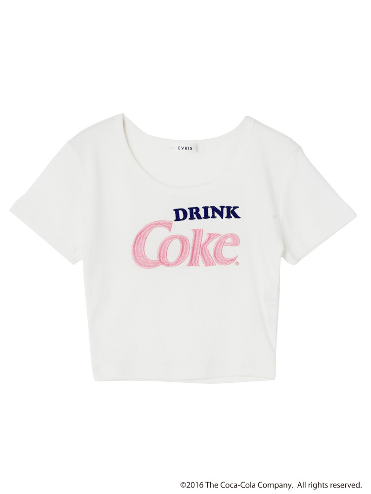 EVRIS COCA-COLAショートTシャツ 5,389 円