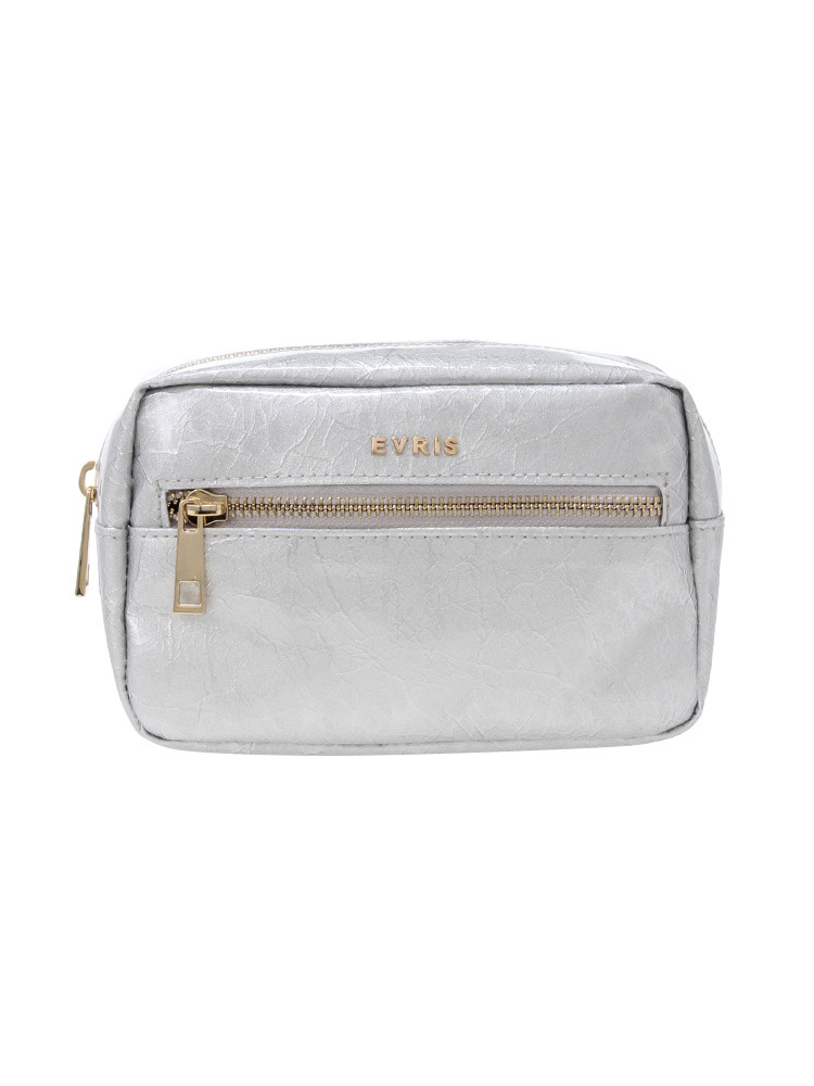 EVRIS エンボスエナメルポーチ