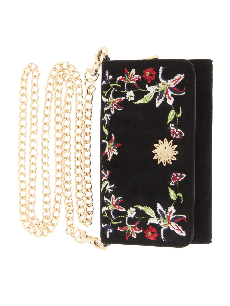 EVRIS【RC限定】≪6Plus 対応≫Embroidery ウォレットiphoneケース