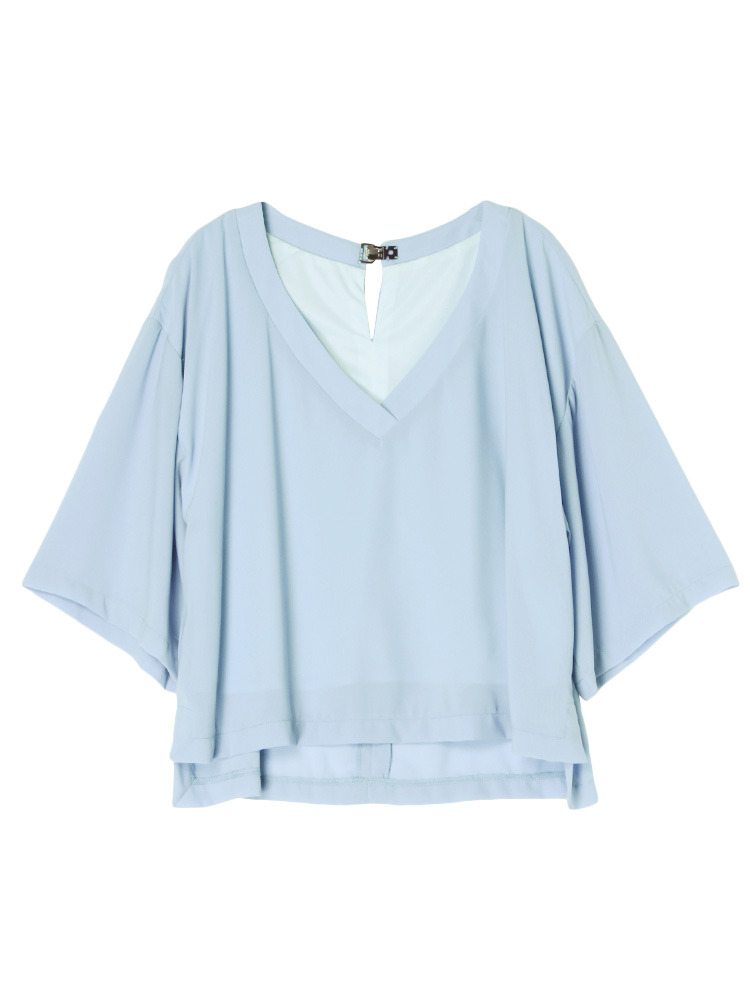 MERCURYDUO ディープVネックブラウス