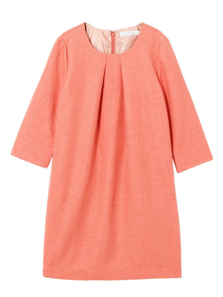 MERCURYDUO ウールコクーンワンピース