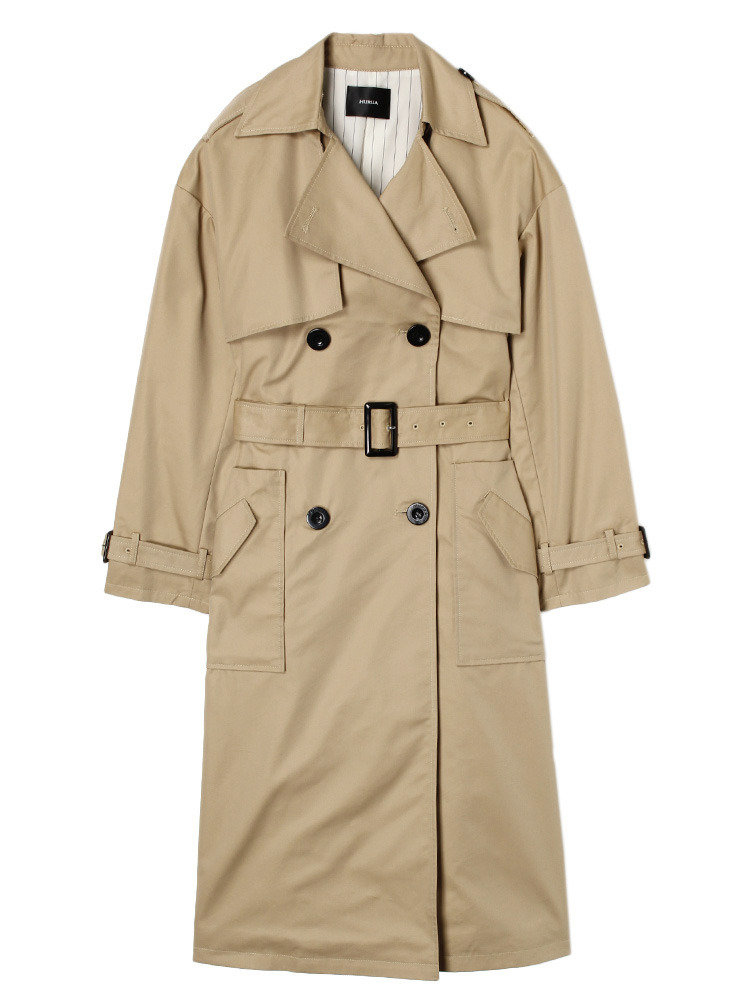 MURUA【CASUAL】ロングシルエットトレンチコート