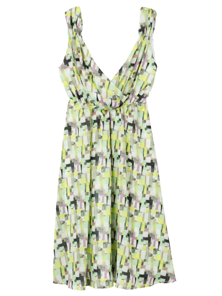 MURUA ラフスクエアワンピース