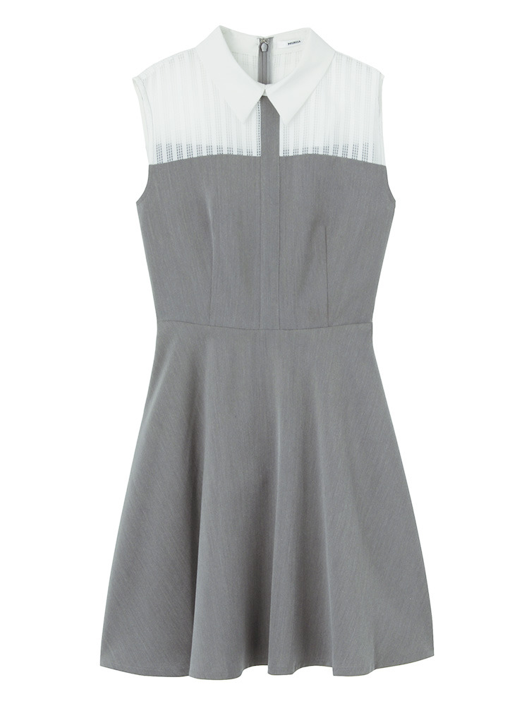 MURUA 切替フレアワンピース