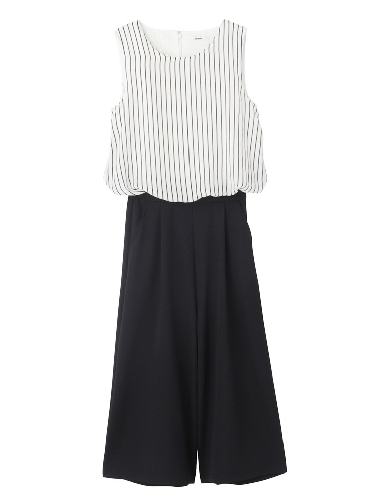 MURUA エアリーガウチョロンパース