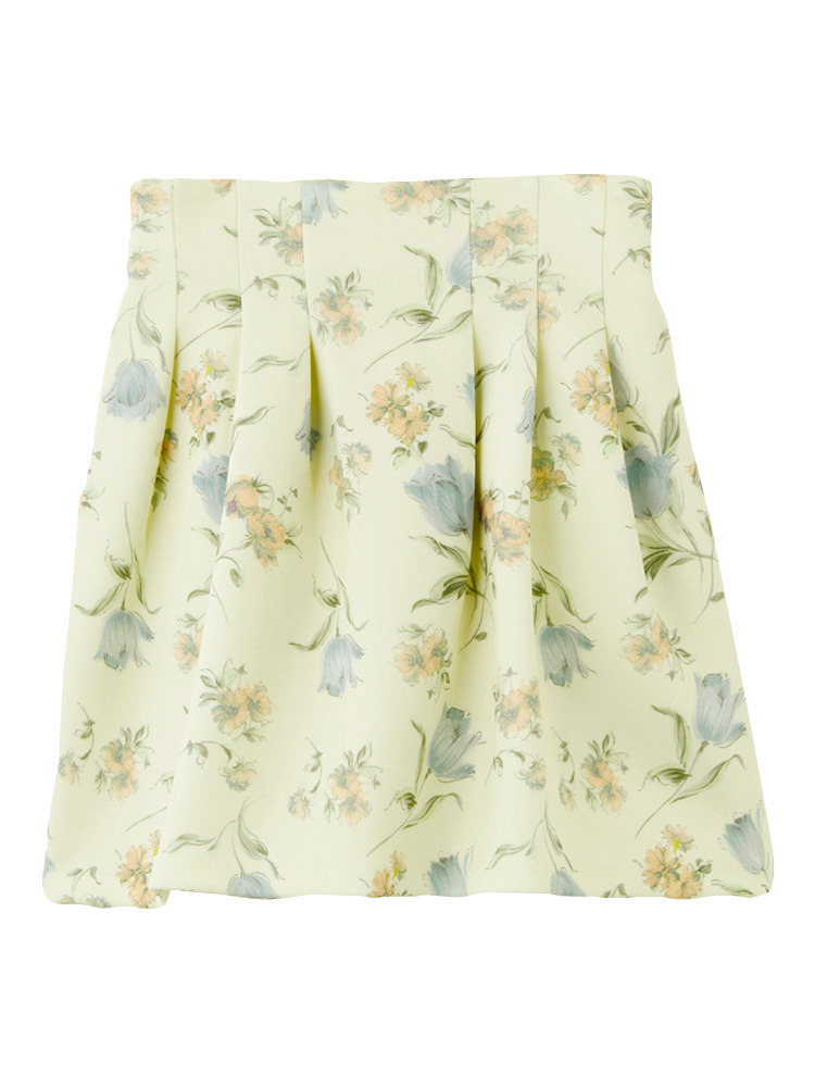 【dazzlin】チューリップコクーンミニスカート