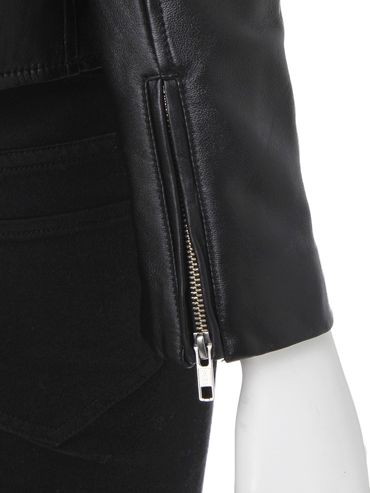 dazzlin ラムレザーライダースジャケット