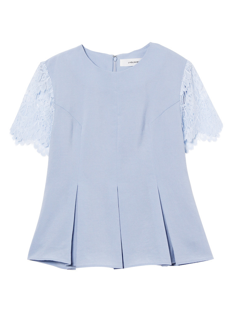 LAGUNAMOON シャツペプラムブラウス