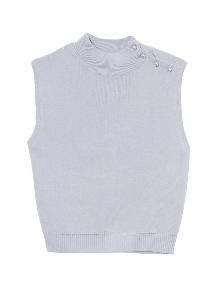 LAGUNAMOON ハイネックノースリーブKNIT