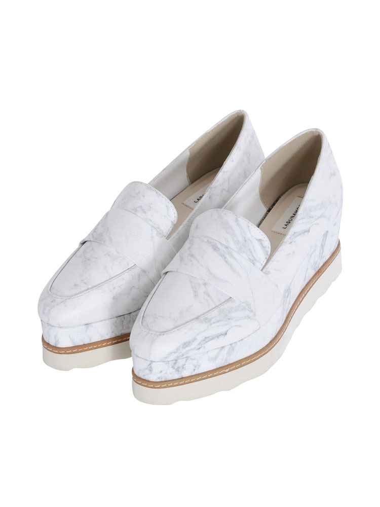 LAGUNAMOON プラットフォームローファー