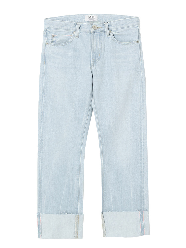 GYDAセルヴィッチワイドロールUPパンツ