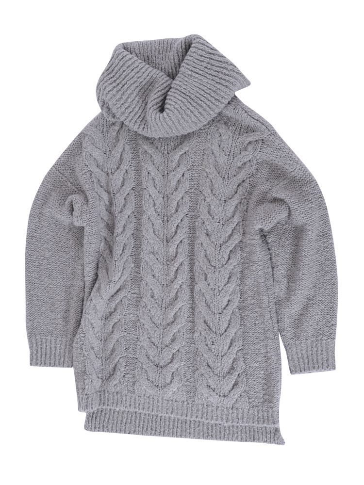 Ungrid  タートルケーブルルーズニット