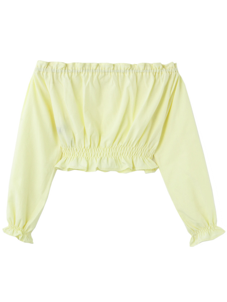 RESEXXY シャンブレーオフショルTOPS