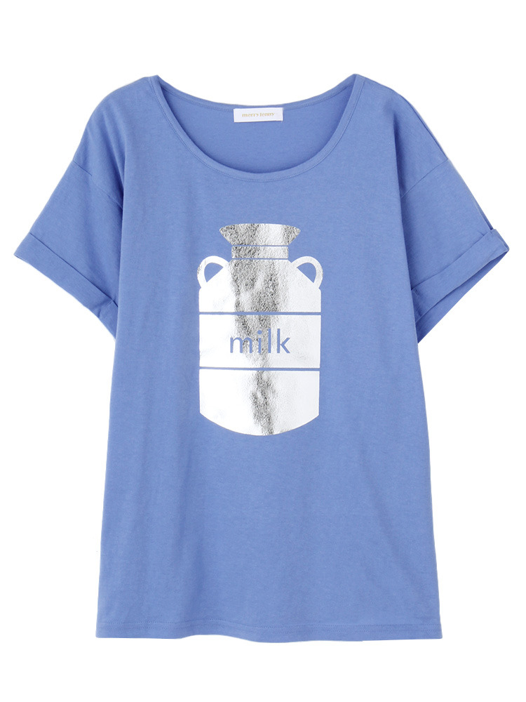 merry jenny MILK箔Tシャツ