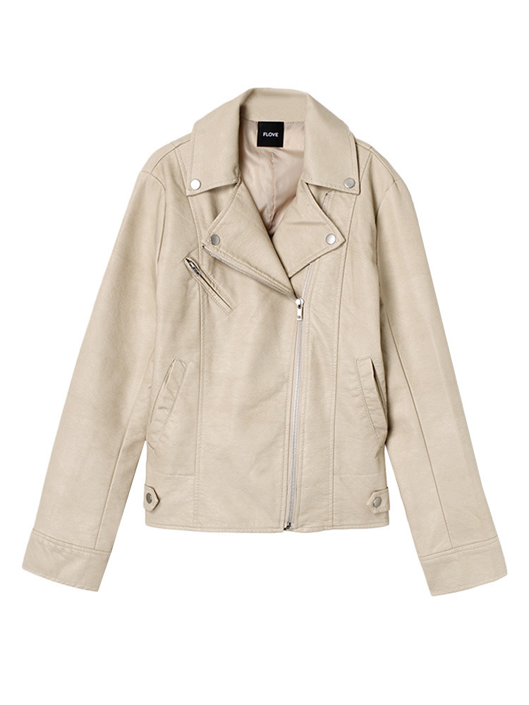 【FLOVE】合皮ライダースジャケット